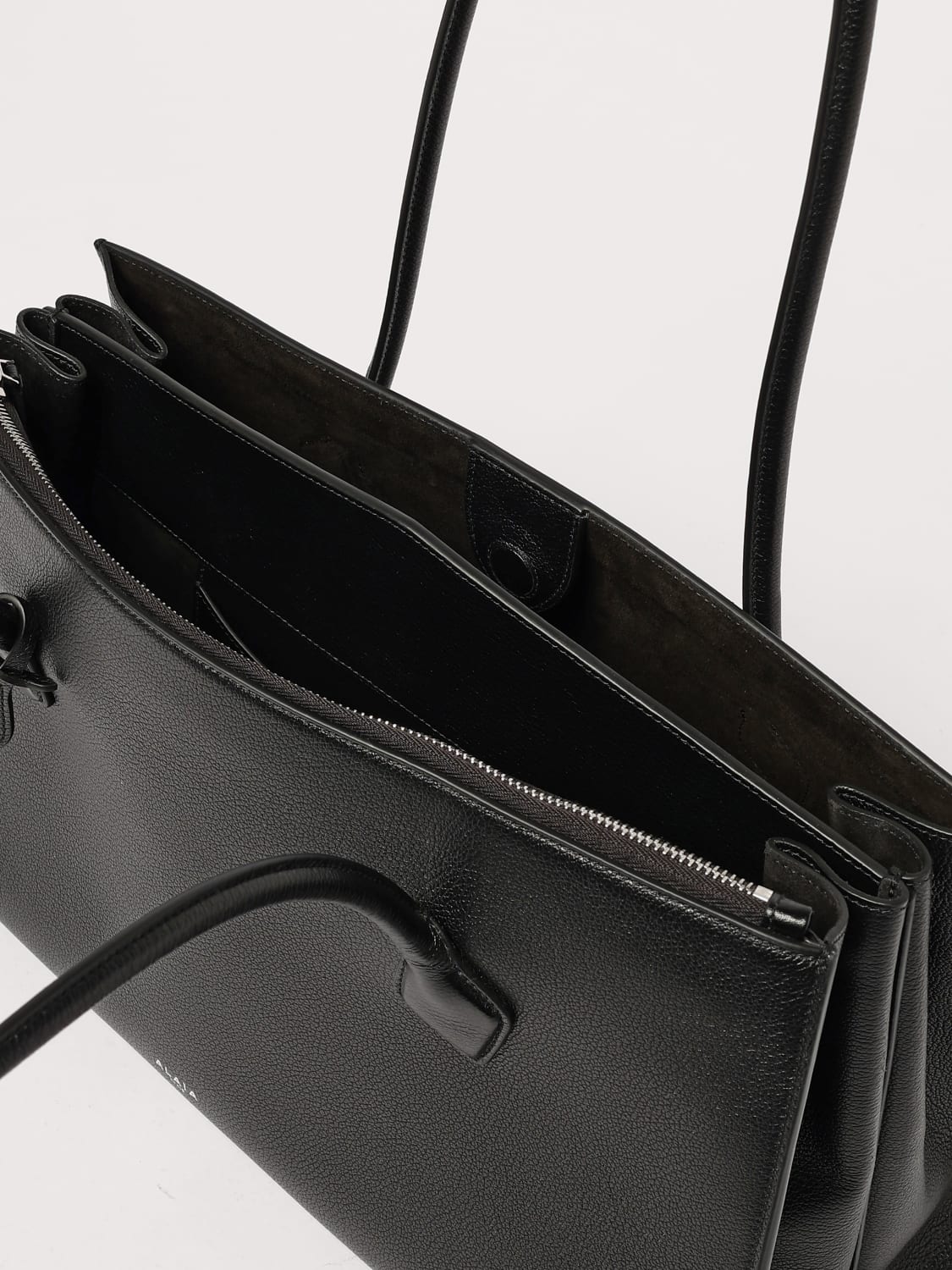 バッグ・カバンその他 ALAIA Women Bags AA1S06043CA321LE Black Alaïa Le Teckel black leather tote bag | TheDoubleF