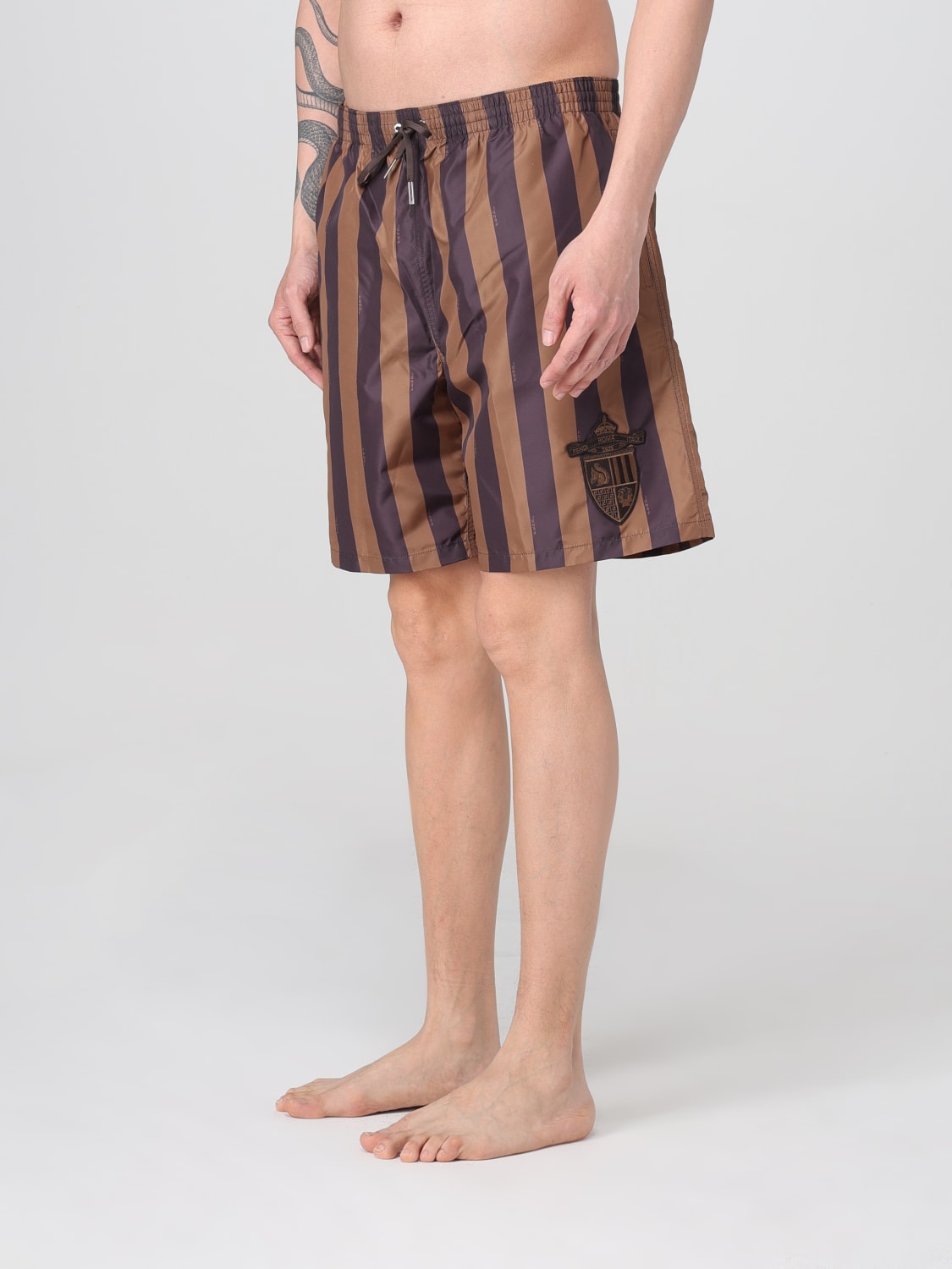 FENDI MAILLOT DE BAIN: Short homme Fendi, Marron - Img 3