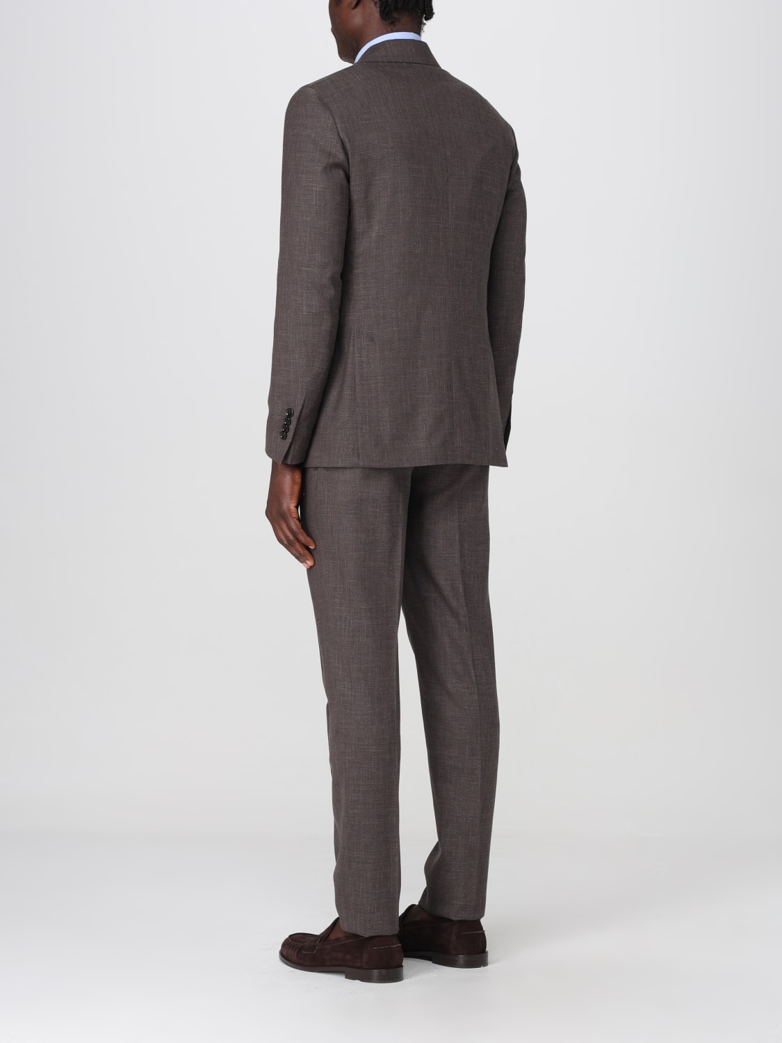 LARDINI SUIT: Suit men Lardini, Brown - Img 3