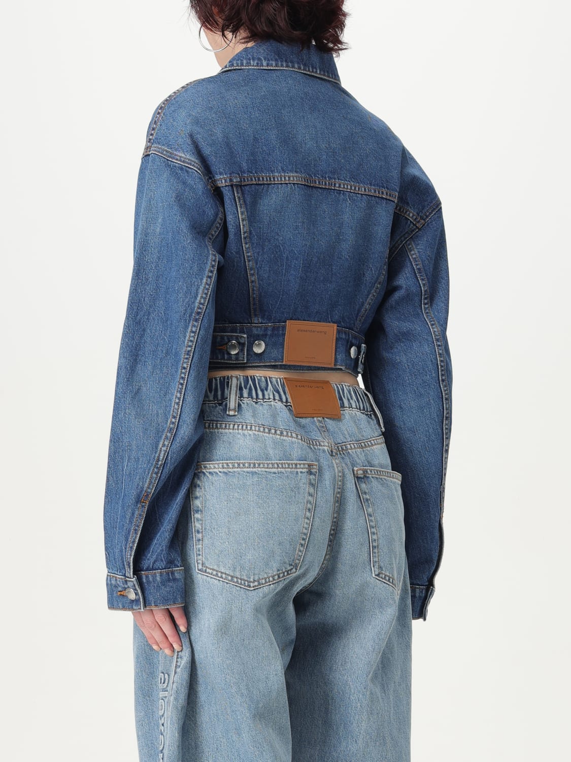 ALEXANDER WANG VESTE: Veste femme Alexander Wang, Bleu - Img 3