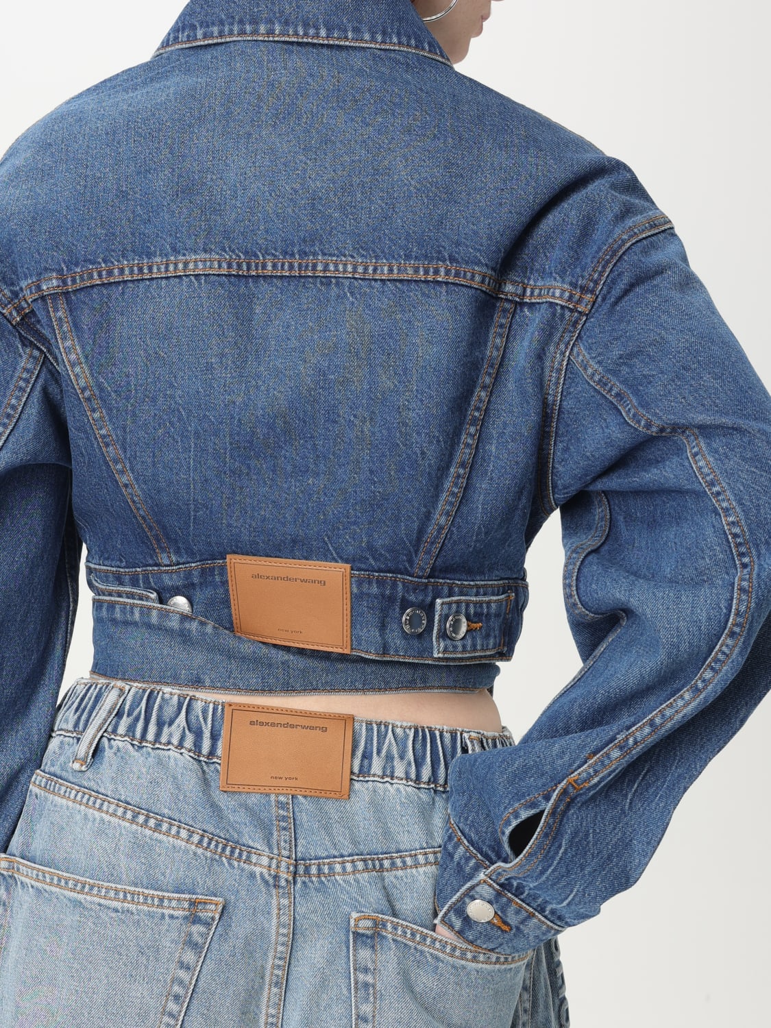 ALEXANDER WANG VESTE: Veste femme Alexander Wang, Bleu - Img 5