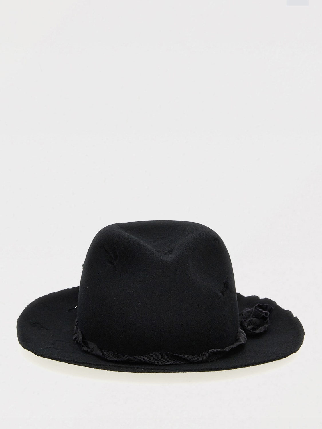 YOHJI YAMAMOTO HAT: Hat men Yohji Yamamoto, Black - Img 1