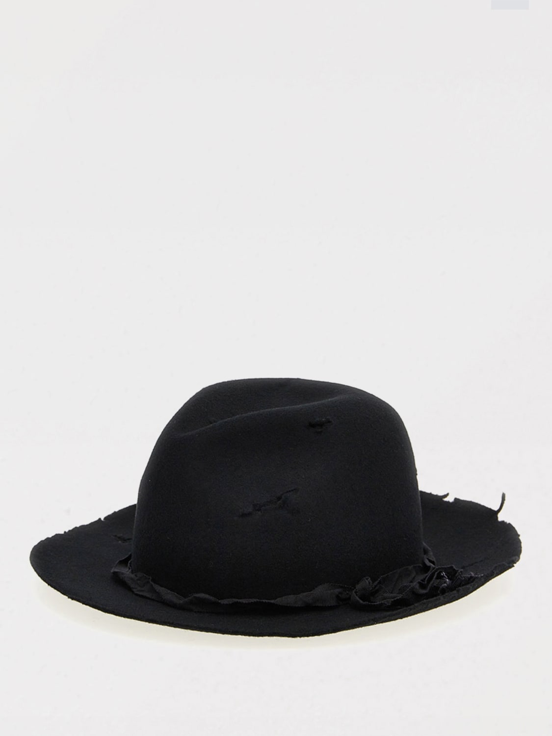 YOHJI YAMAMOTO HAT: Hat men Yohji Yamamoto, Black - Img 2