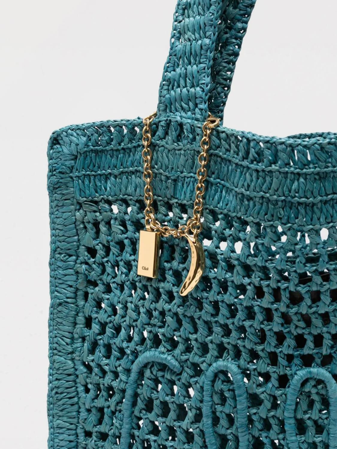 CHLOÉ: Shoulder bag woman - Sea | Chloé tote bags