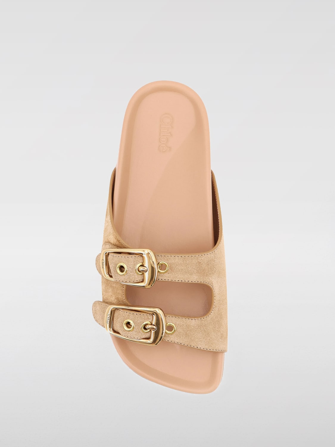 シューズ・サンダルその他 CHLOE Woman Flat sandals Brown CHC25U08PRY 20O CHLOÉ: Flat sandals woman - Brown | Chloé flat sandals