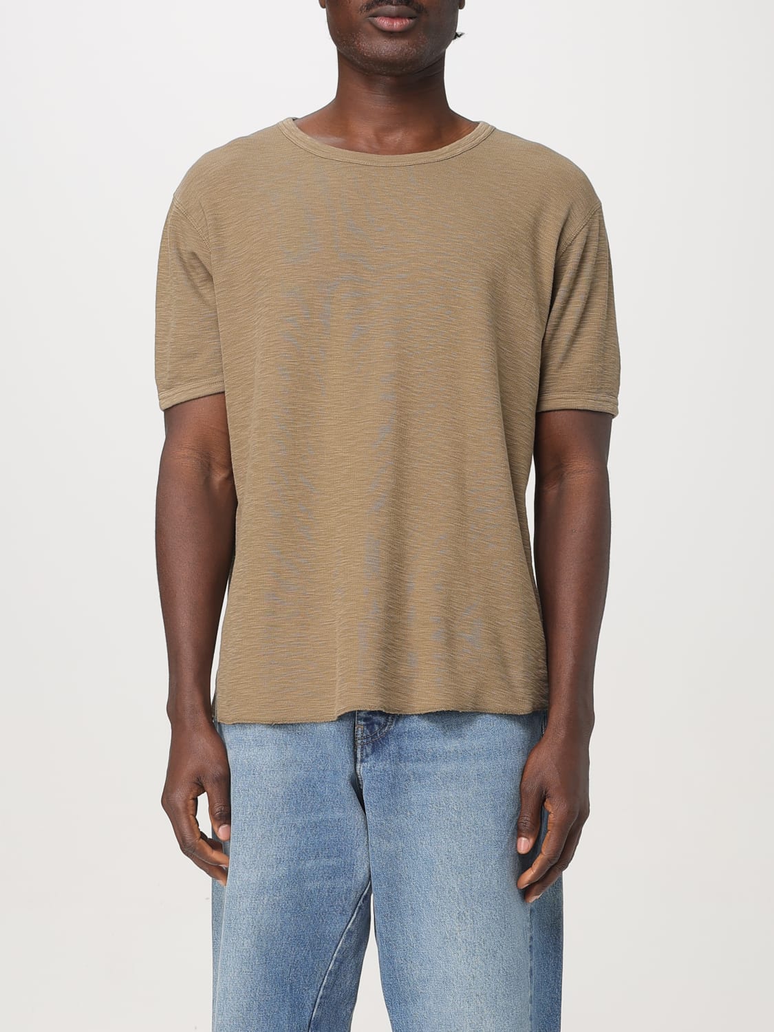 Tシャツ・カットソー SUNFLOWER Men T-shirt Green 2048 KHAKI SUNFLOWER：Tシャツ メンズ - グリーン | GIGLIO.COMオンライン