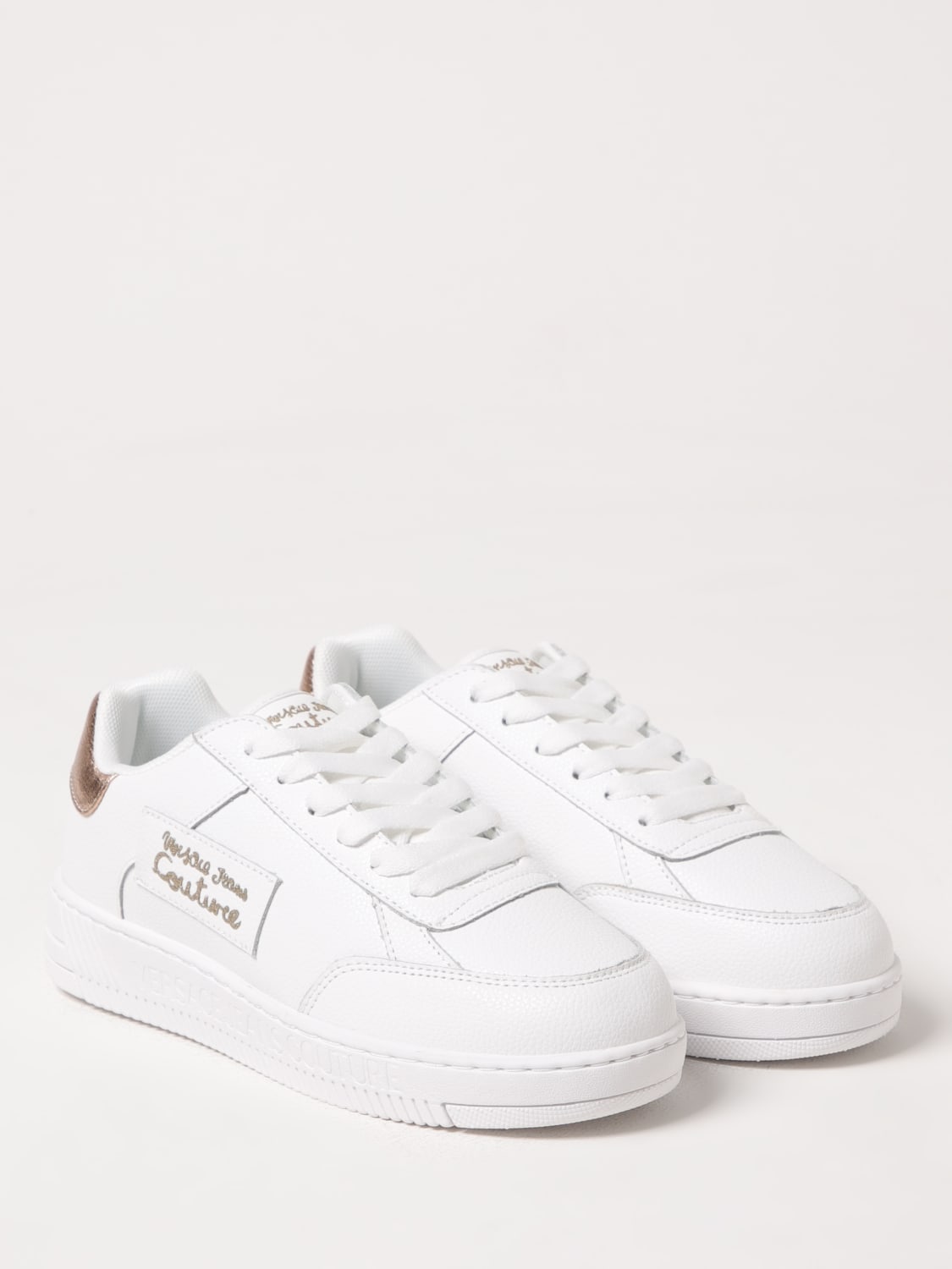 VERSACE JEANS COUTURE SNEAKERS: Sneakers woman Versace Jeans Couture, White - Img 2