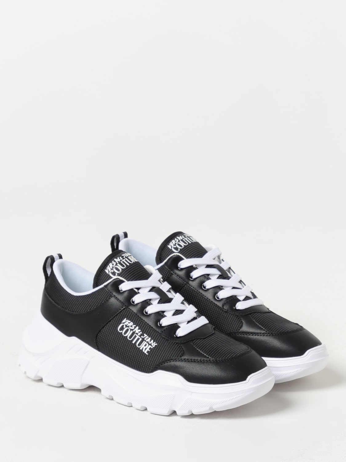 VERSACE JEANS COUTURE BASKETS: Baskets femme Versace Jeans Couture, Noir - Img 2