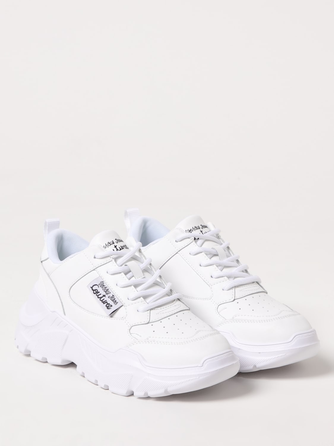 スニーカー VERSACE JEANS COUTURE Woman Sneakers White 78VA3SC2ZPB03 003 VERSACE JEANS COUTURE: Sneakers woman - White | Versace