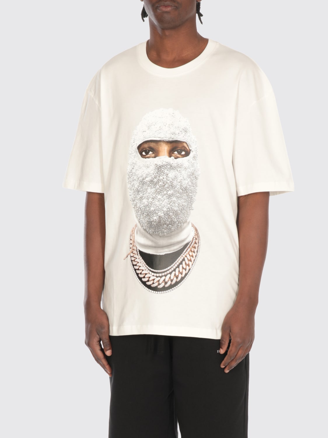 Tシャツ・カットソー IH NOM UH NIT Men T-shirt White NUS25257 081 IH NOM UH NIT: T-shirt men - White | Ih Nom Uh Nit t-shirt