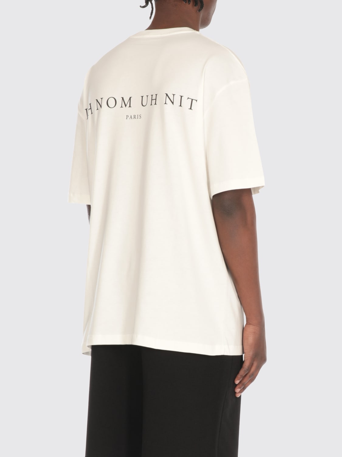 Tシャツ・カットソー IH NOM UH NIT Men T-shirt White NUS25257 081 IH NOM UH NIT: T-shirt men - White | Ih Nom Uh Nit t-shirt