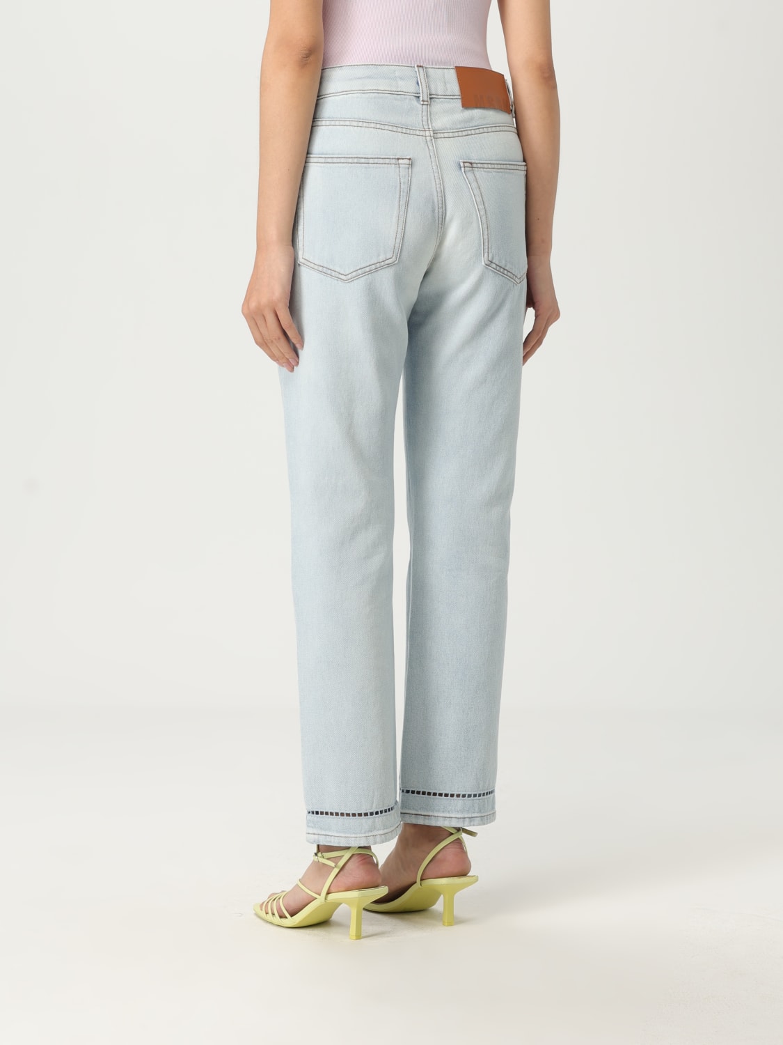 デニム・ジーパン MSGM Woman Jeans Blue 3841MDP232X257271 85 MSGM: Jeans woman - Blue | MSGM jeans 3841MDP232X257271