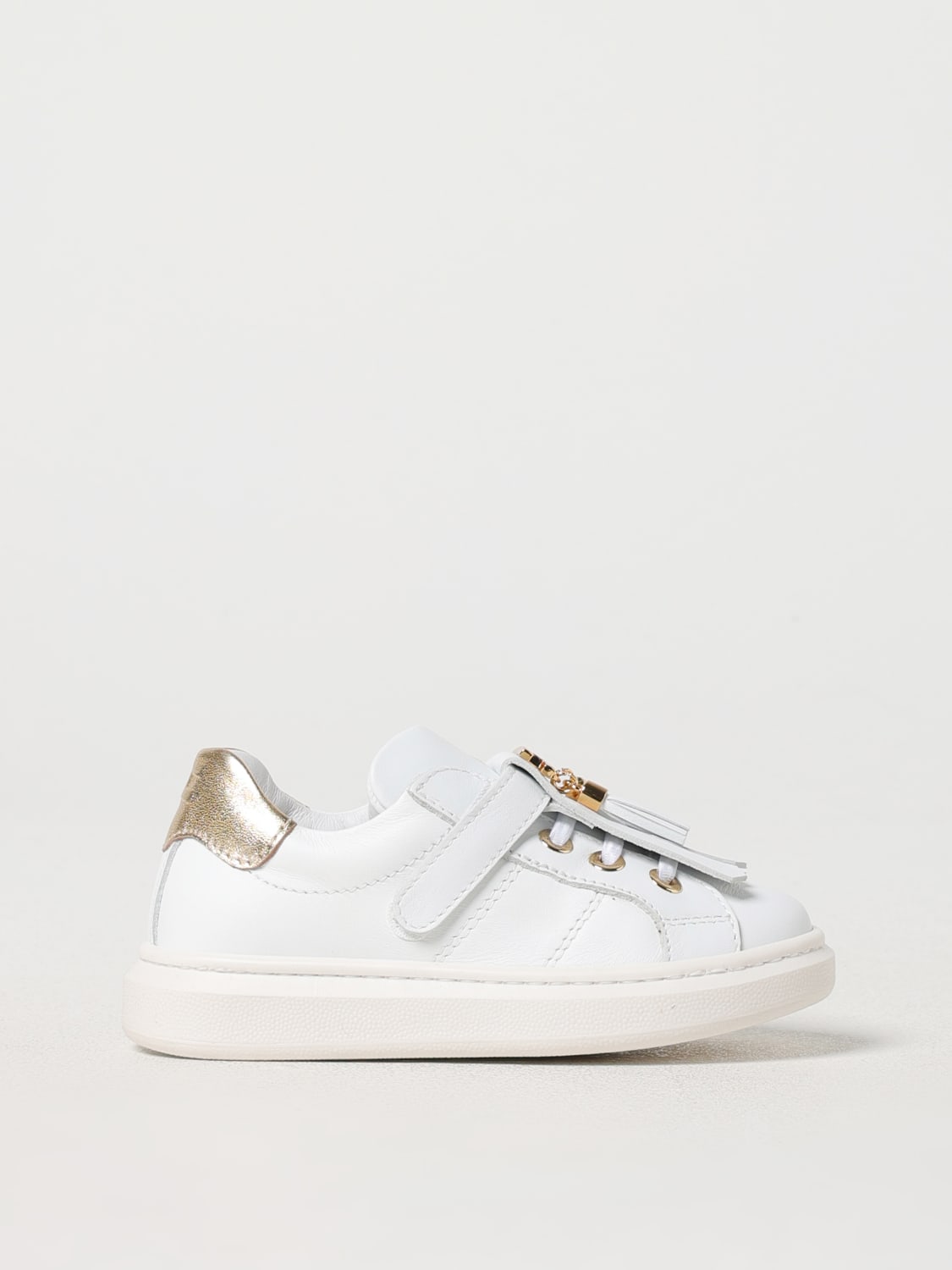 ELISABETTA FRANCHI LA MIA BAMBINA SNEAKERS: Sneakers kids Elisabetta Franchi La Mia Bambina, White - Img 1