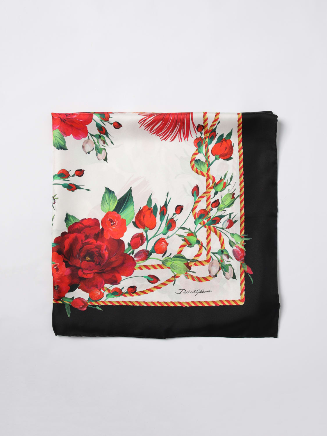 スカーフ DOLCE & GABBANA Woman Neck scarf White FN090RGDC5C HH5PD DOLCE & GABBANA: Scarf woman - White | Dolce & Gabbana neck