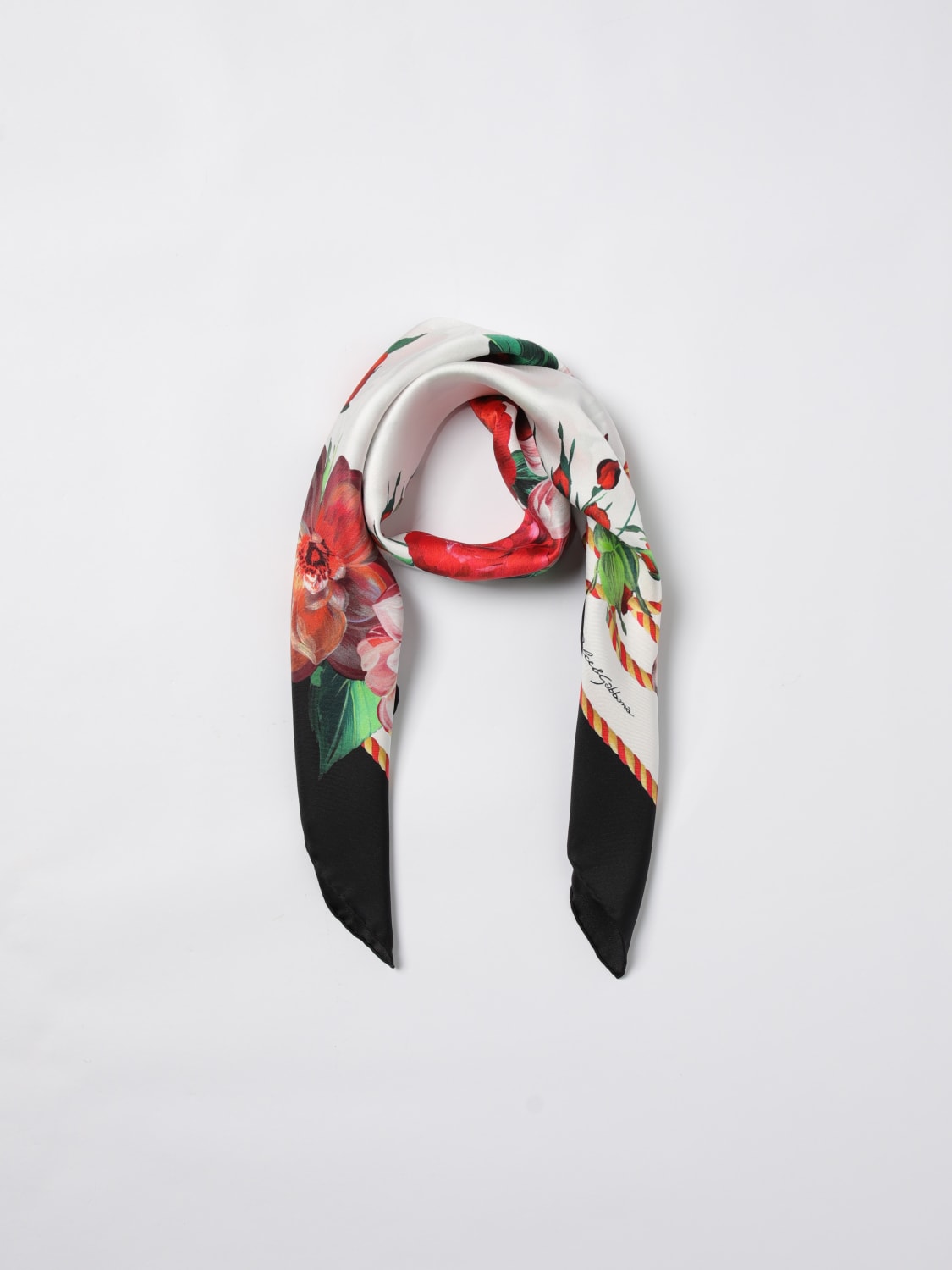 スカーフ DOLCE & GABBANA Woman Neck scarf White FN090RGDC5C HH5PD DOLCE & GABBANA: Scarf woman - White | Dolce & Gabbana neck