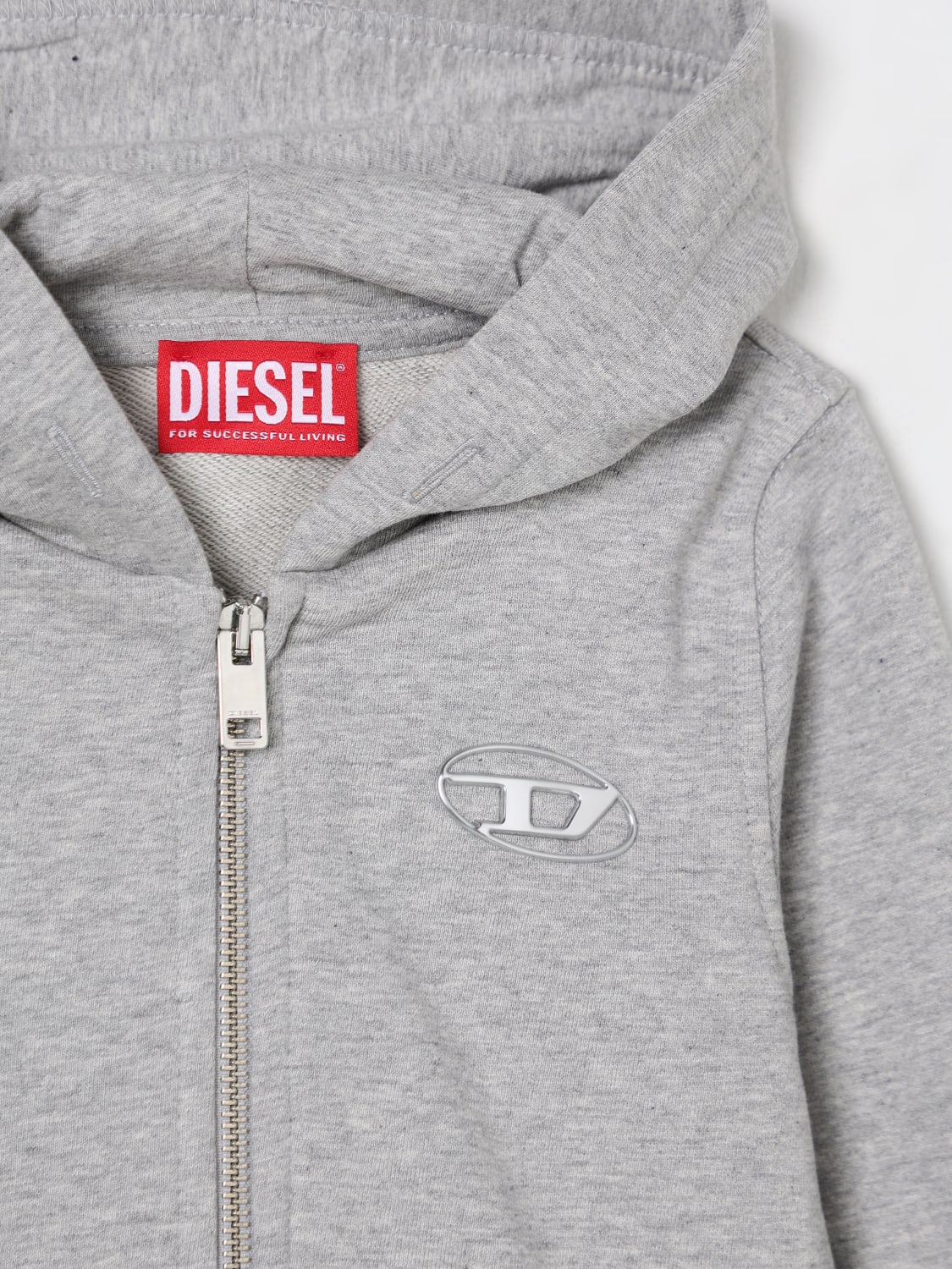 DIESEL PULLOVER: Pullover kinder Diesel, Grau - Img 3
