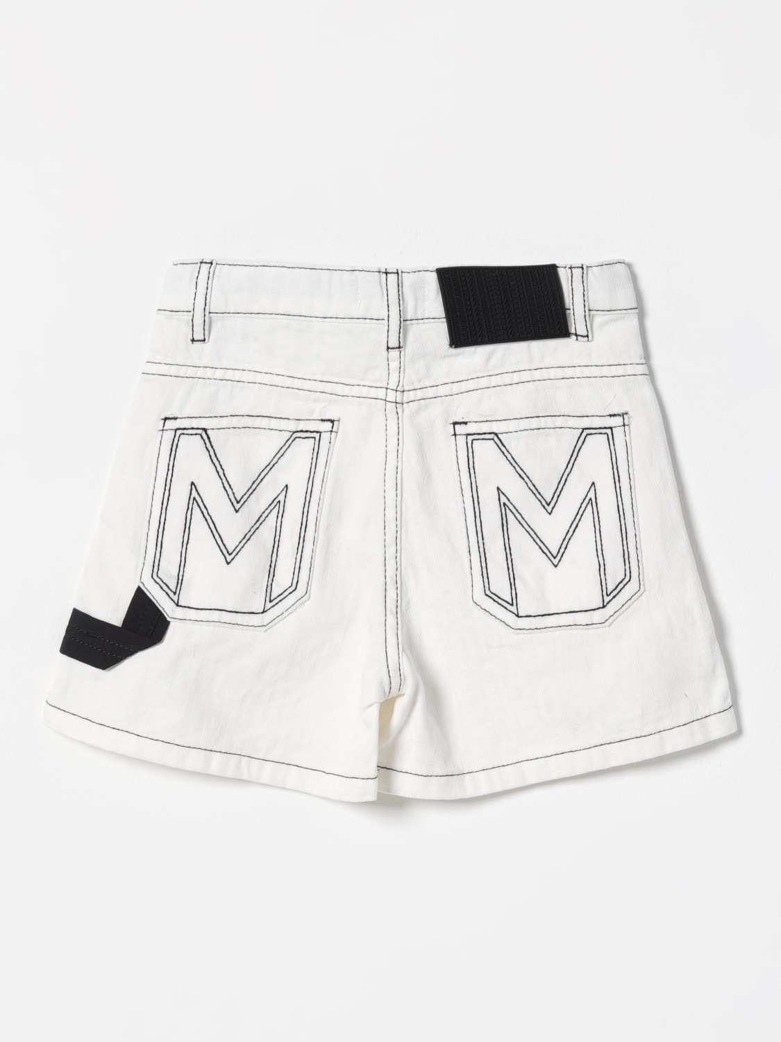 LITTLE MARC JACOBS 短裤: 短裤 儿童 Little Marc Jacobs, 象牙色 - Img 2