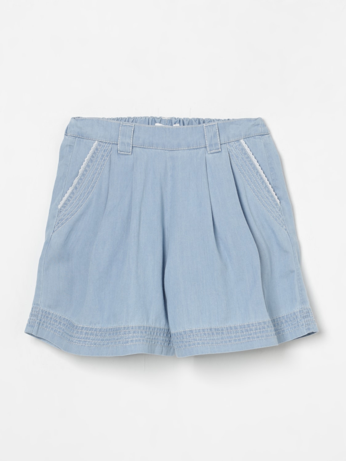 CHLOÉ SHORTS: Short kids ChloÉ, Sky Blue - Img 1