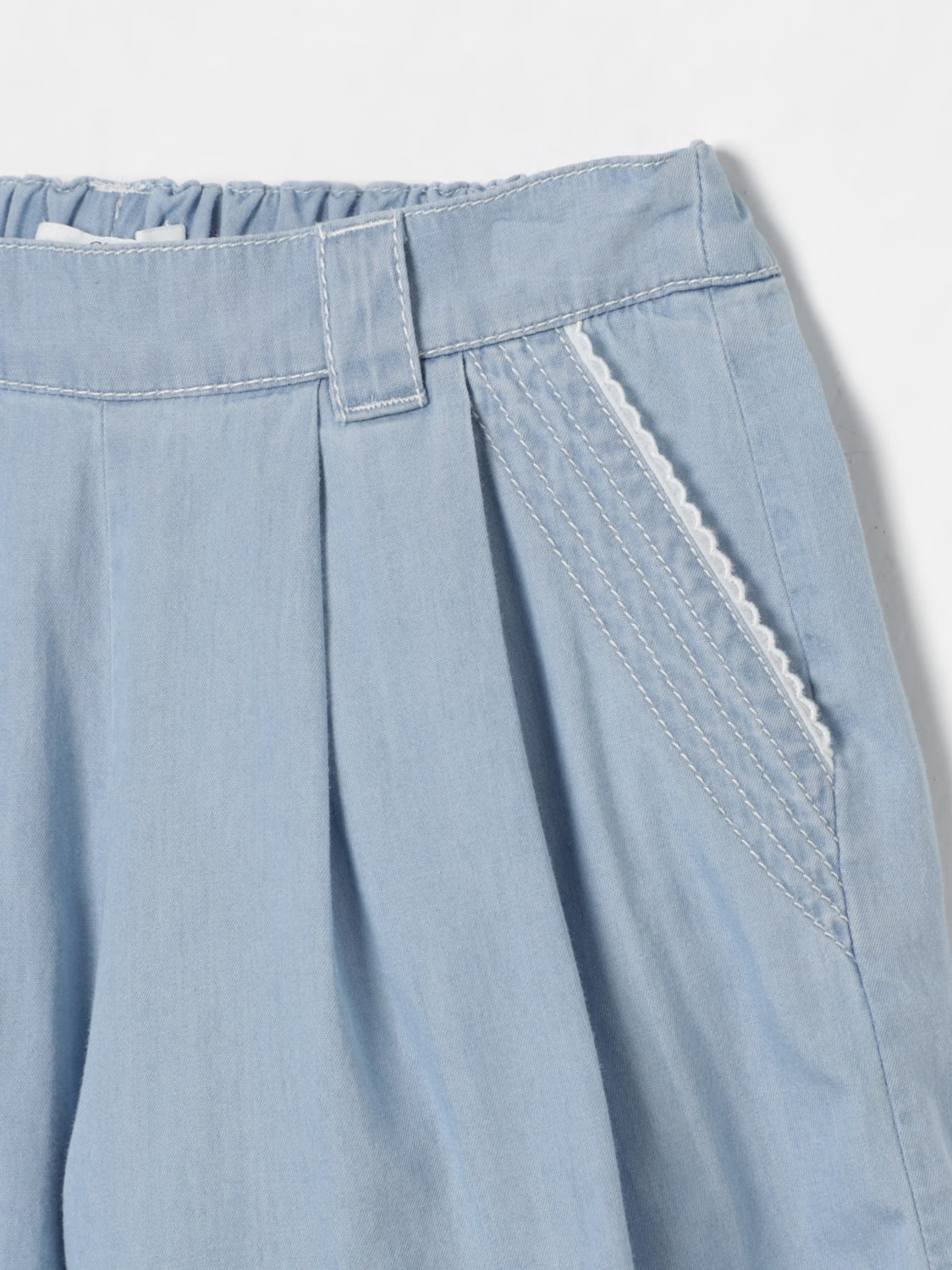 CHLOÉ SHORTS: Short kids ChloÉ, Sky Blue - Img 3