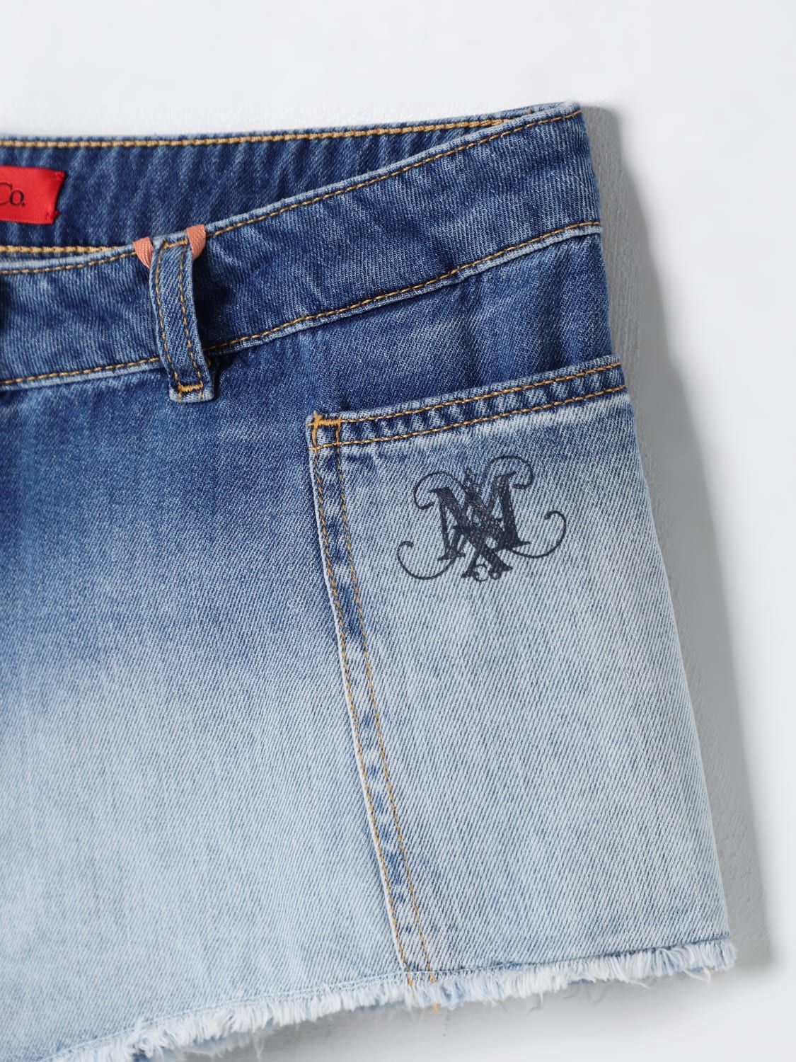 MAX&CO. KID PANTALONES CORTOS: Pantalones cortos niños Max&co. Kid, Denim - Img 3