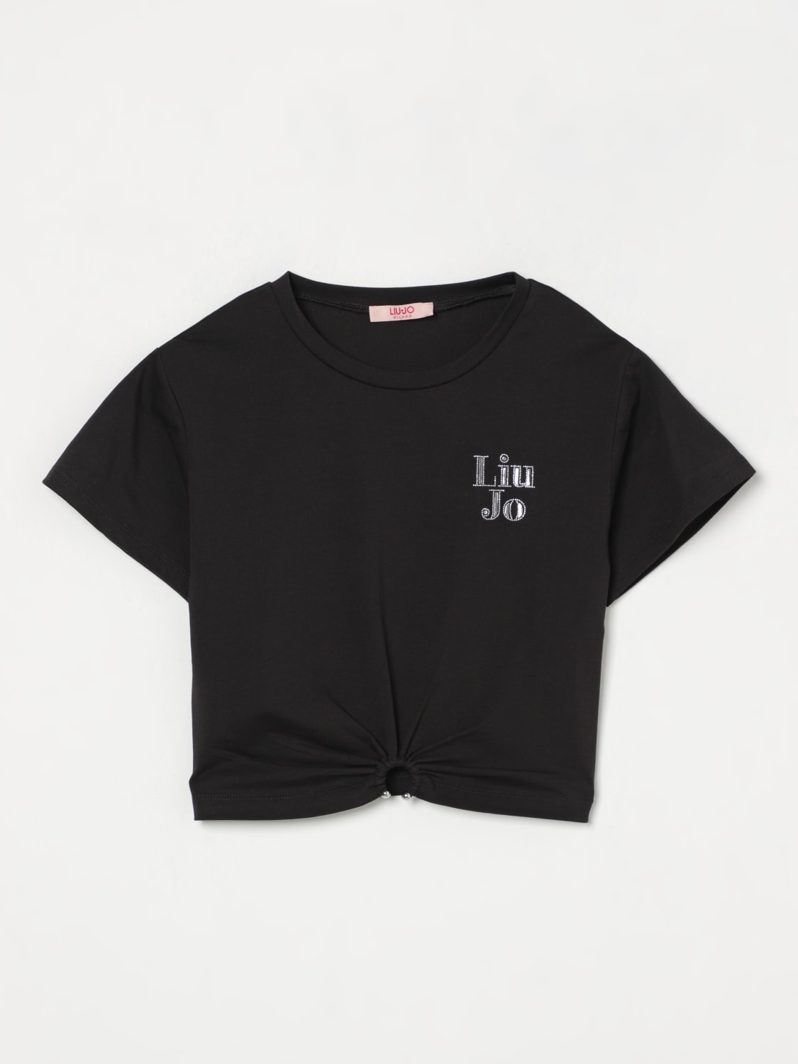 LIU JO T-SHIRT: T-shirt kids Liu Jo, Black - Img 1