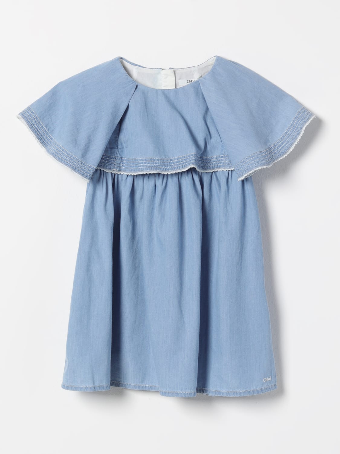 CHLOÉ KLEID: Kleid kinder ChloÉ, Hellblau - Img 1