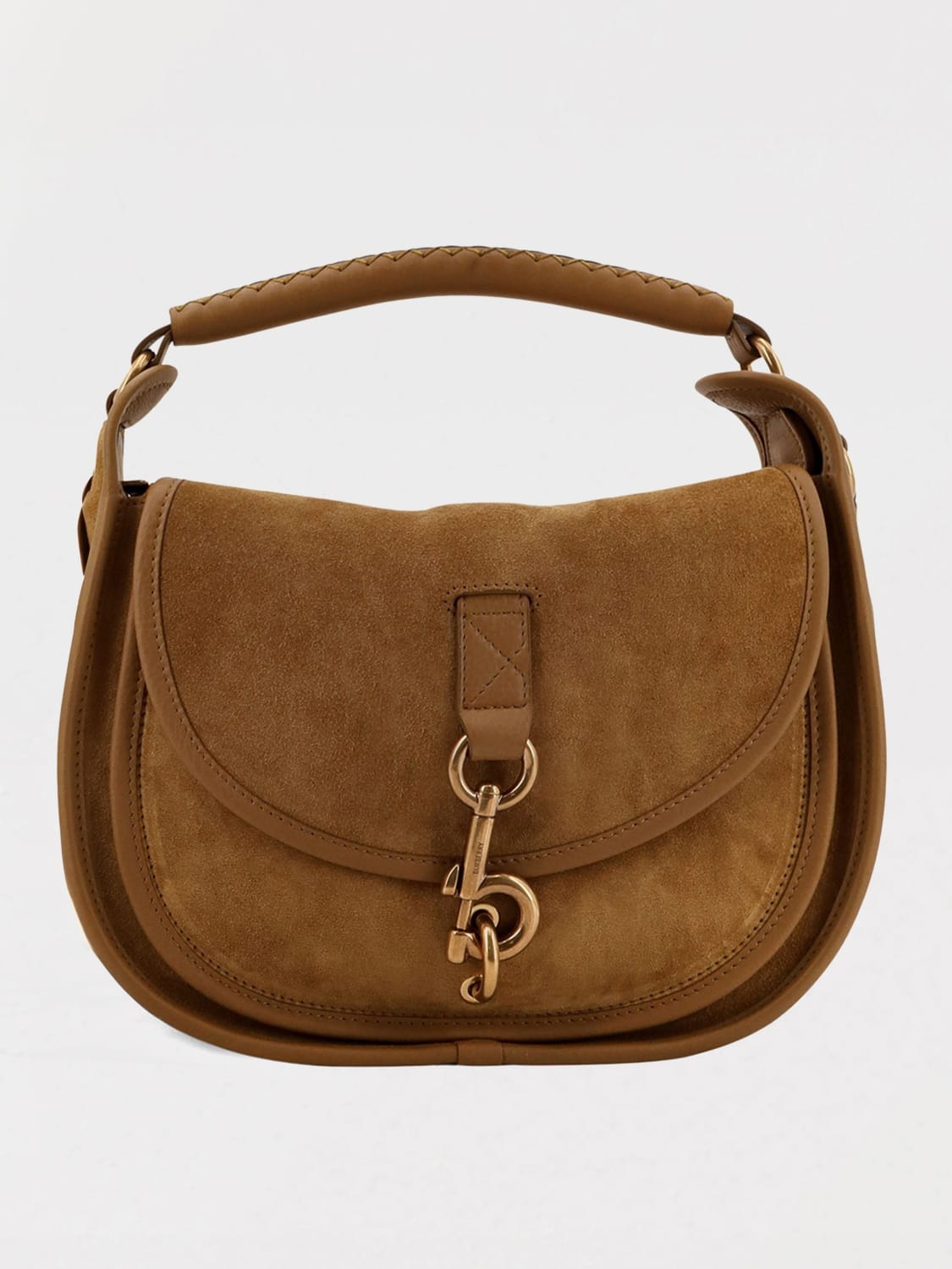 ショルダーバッグ・ポシェット BURBERRY Woman Shoulder bag Brown 8107708 BURBERRY: Shoulder bag woman - Brown | Burberry shoulder bag