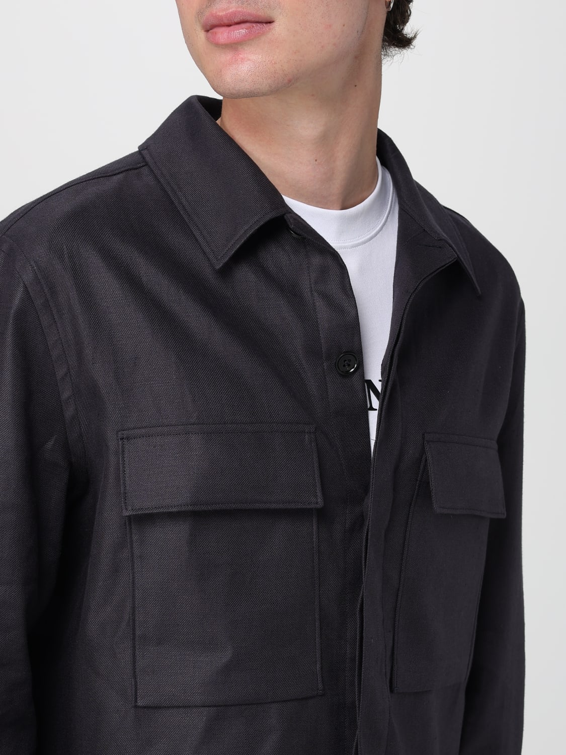 アウターその他 ZEGNA Men Jacket Blue UFV60A9SOT10B B09 ZEGNA: Jacket men - Blue | Zegna jacket UFV60A9SOT10B online