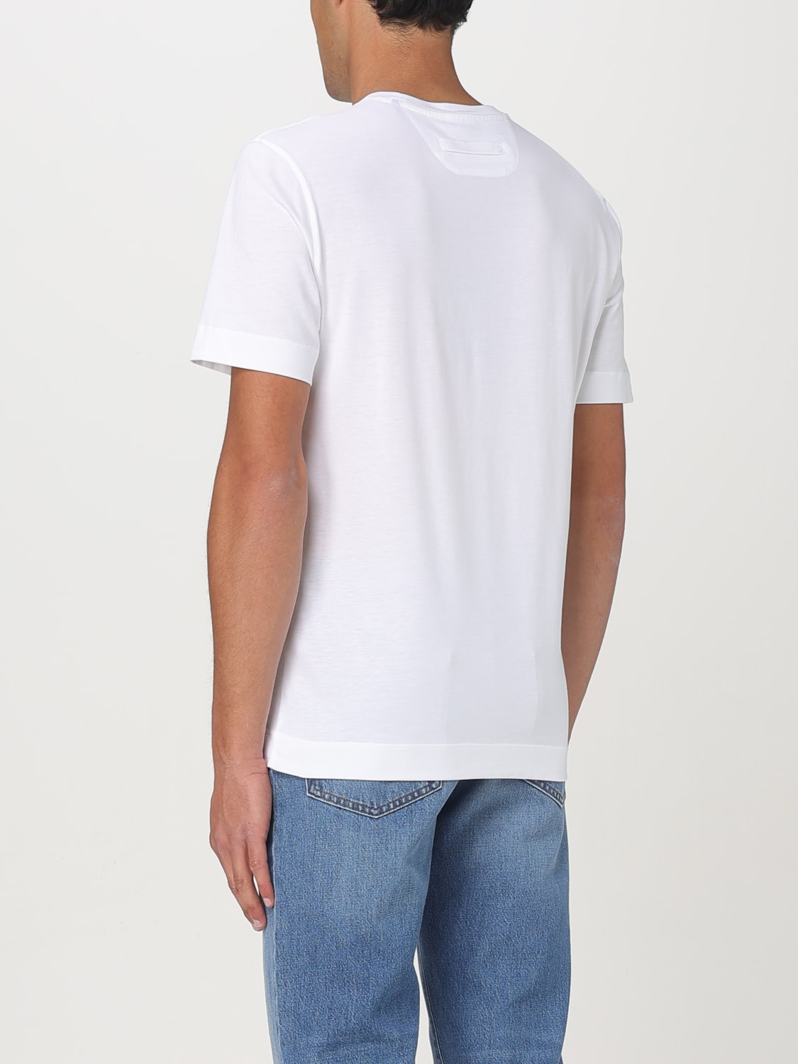 Tシャツ・カットソー ZEGNA Men T-shirt White F765UF360A9 N00 Zegna T-Shirt - White - Men | UF360A9F765N00 | thebs.com