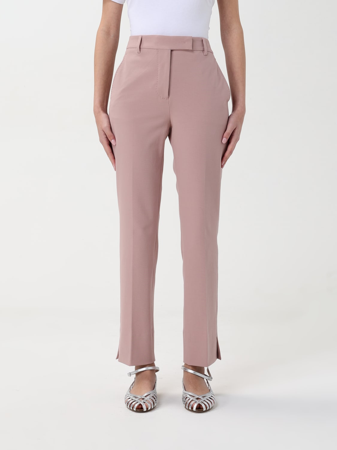 INCOTEX PANTS: Pants woman Incotex, Pink - Img 1