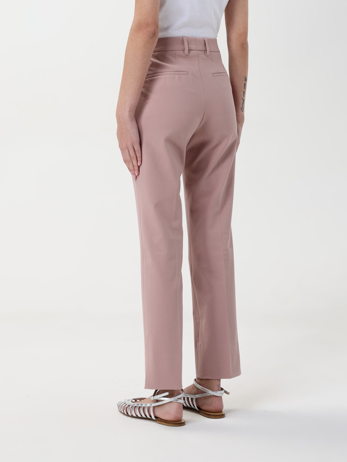INCOTEX PANTS: Pants woman Incotex, Pink - Img 2