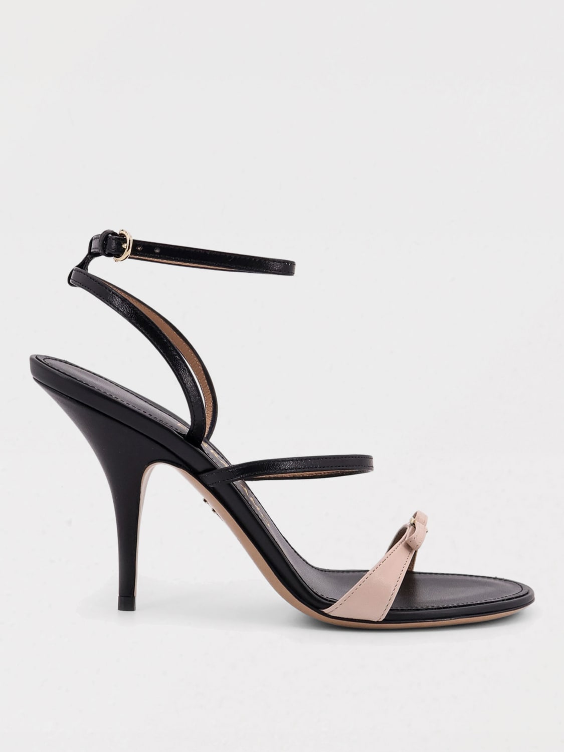 シューズ・サンダルその他 FERRAGAMO Woman Heeled sandals Black 01K044 782857 BALLET FERRAGAMO: Shoes woman - Black | Ferragamo heeled sandals