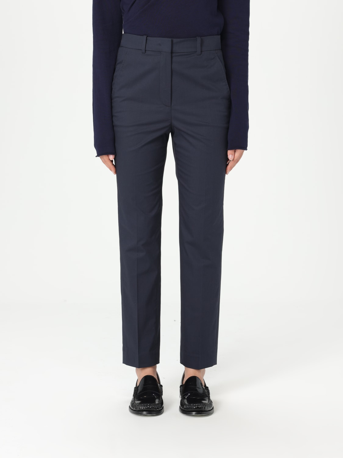 パンツ INCOTEX Woman Pants Black 172832D6584 824 INCOTEX: Pants woman - Black | Incotex pants 172832D6584