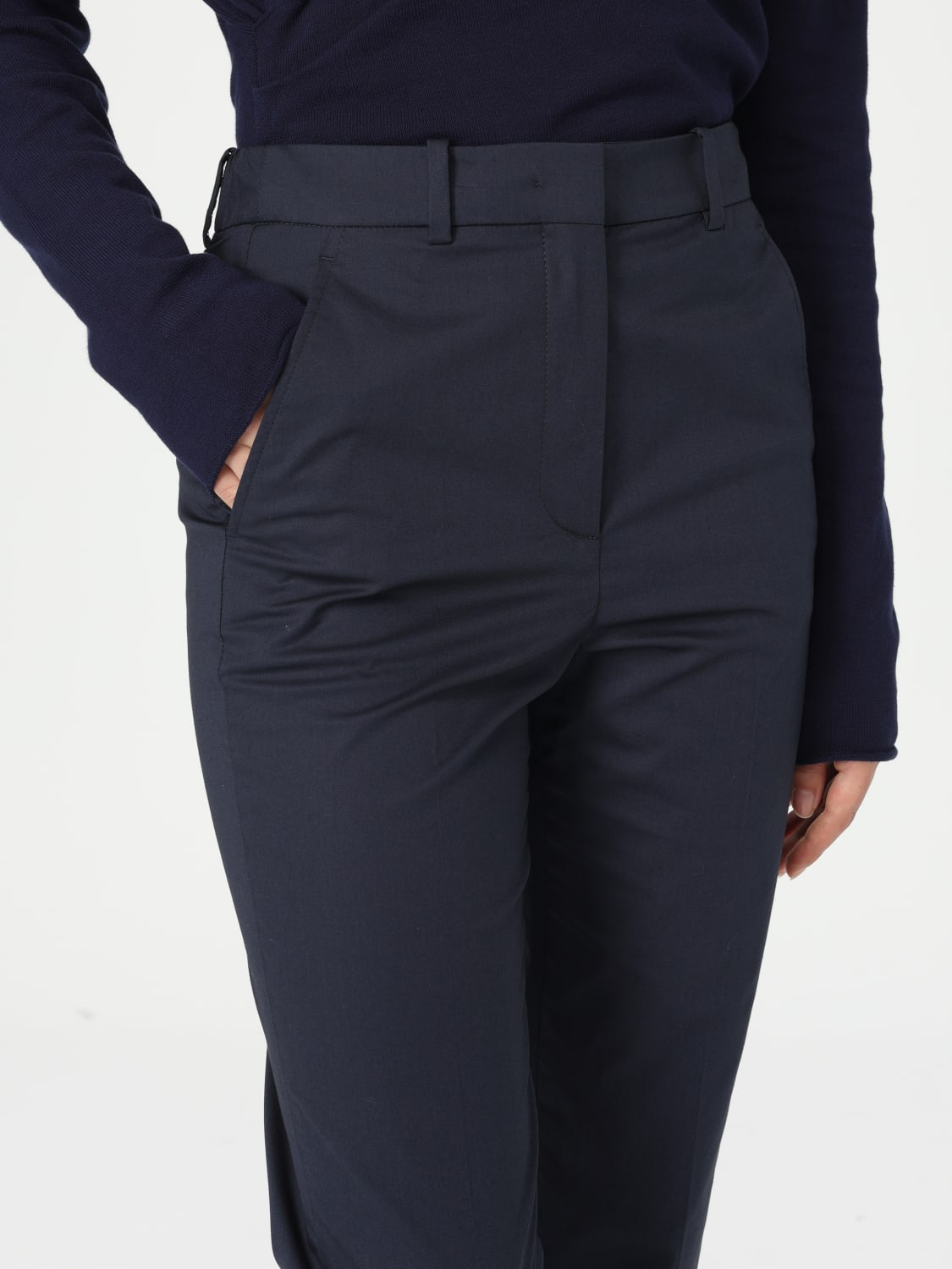 パンツ INCOTEX Woman Pants Black 172832D6584 824 INCOTEX: Pants woman - Black | Incotex pants 172832D6584