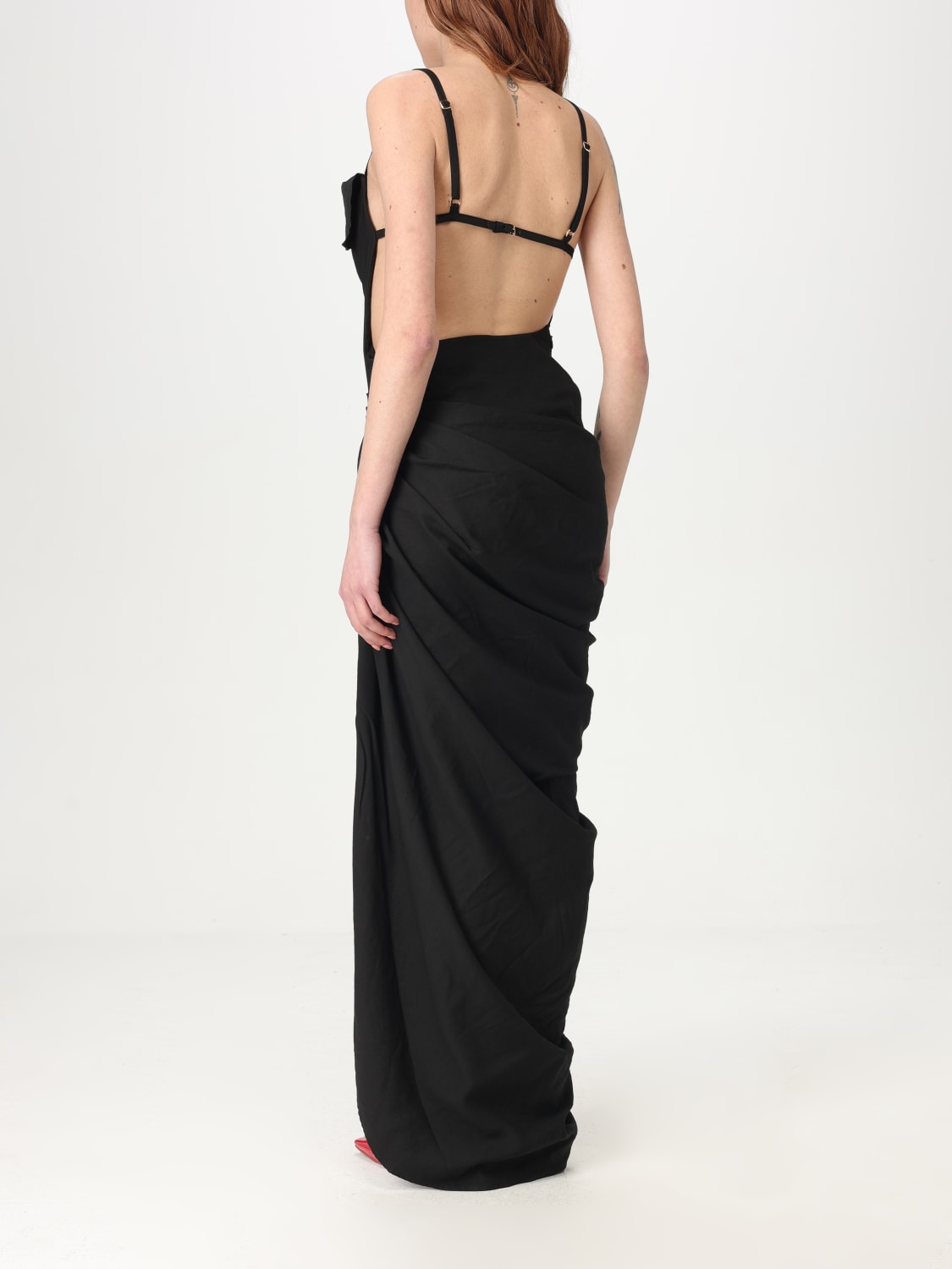 JACQUEMUS DRESS: Dress woman Jacquemus, Black - Img 2