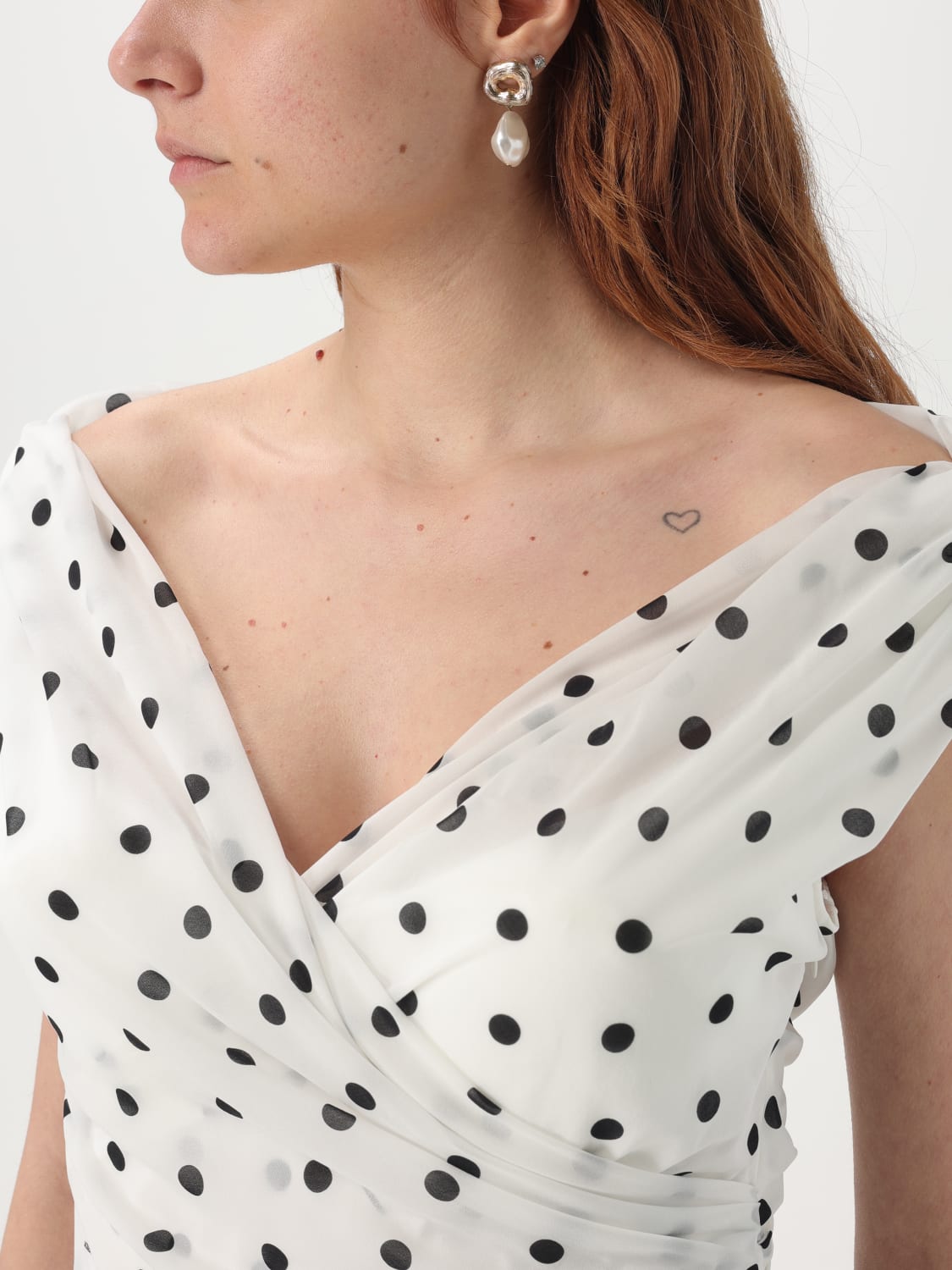 JACQUEMUS DRESS: Dress woman Jacquemus, White - Img 4