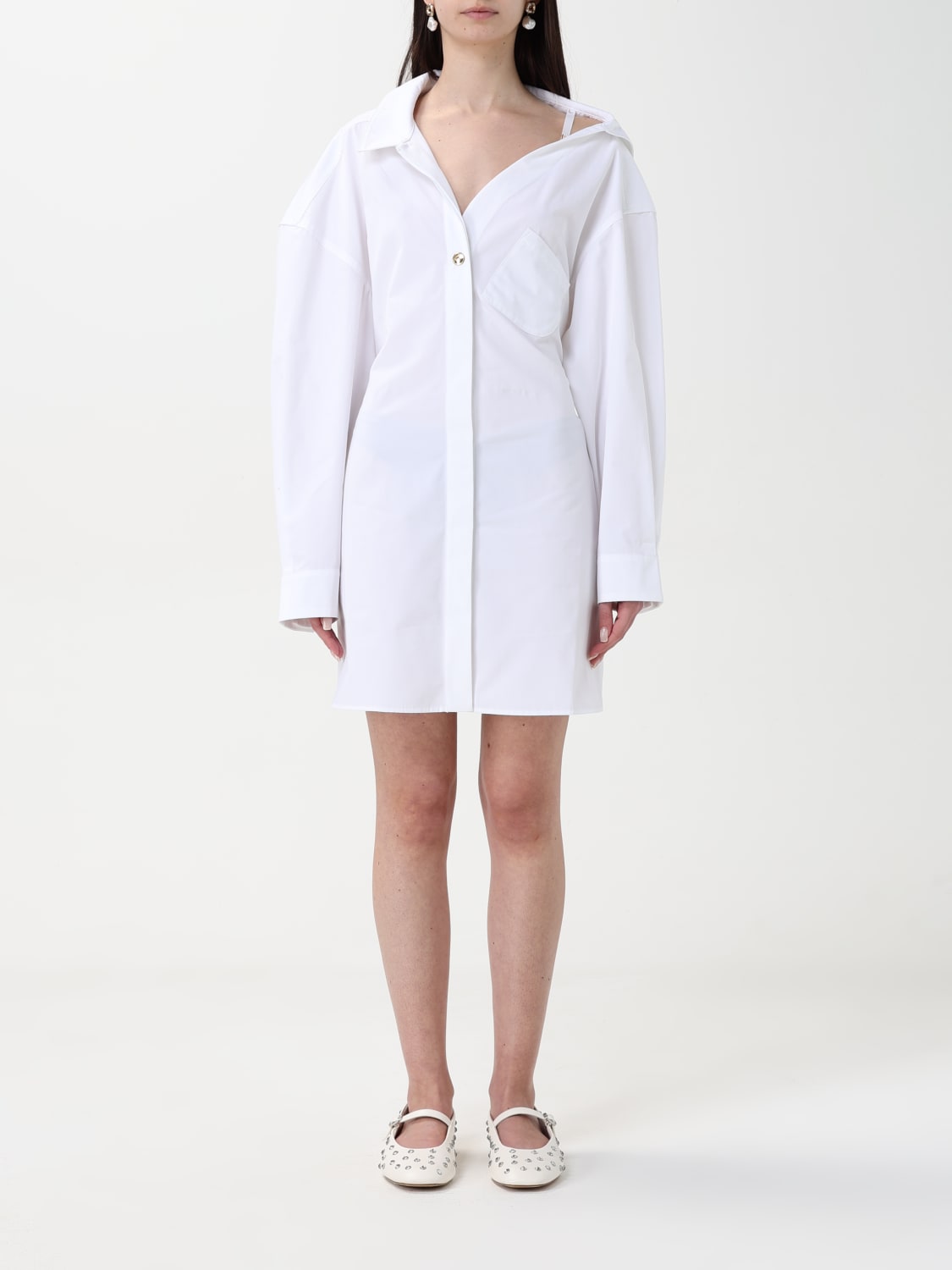 ワンピース JACQUEMUS Woman Dress White 243DR0941520 100 JACQUEMUS: Dress woman - White | Jacquemus dress