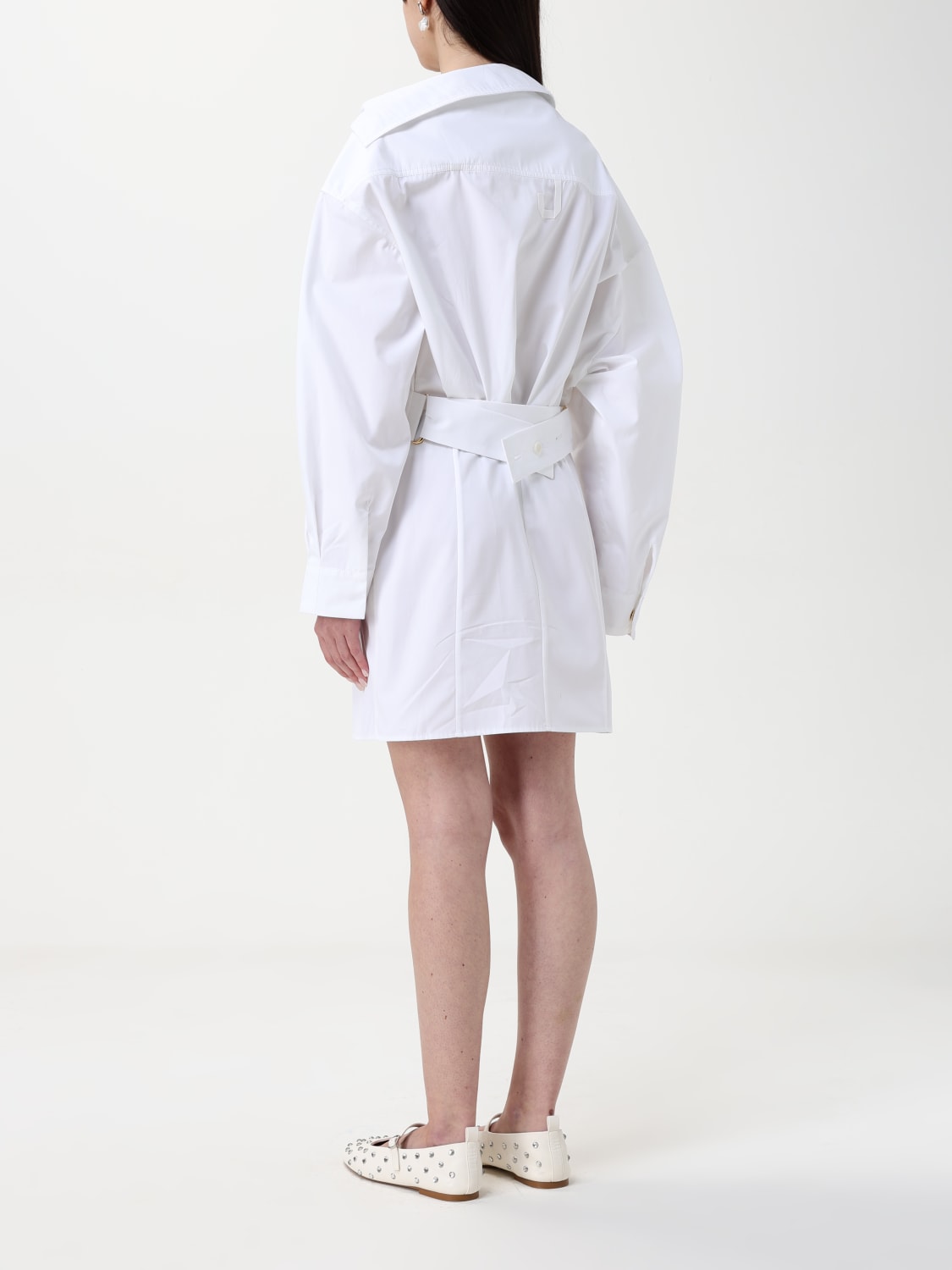JACQUEMUS: Dress woman - White | Jacquemus dress