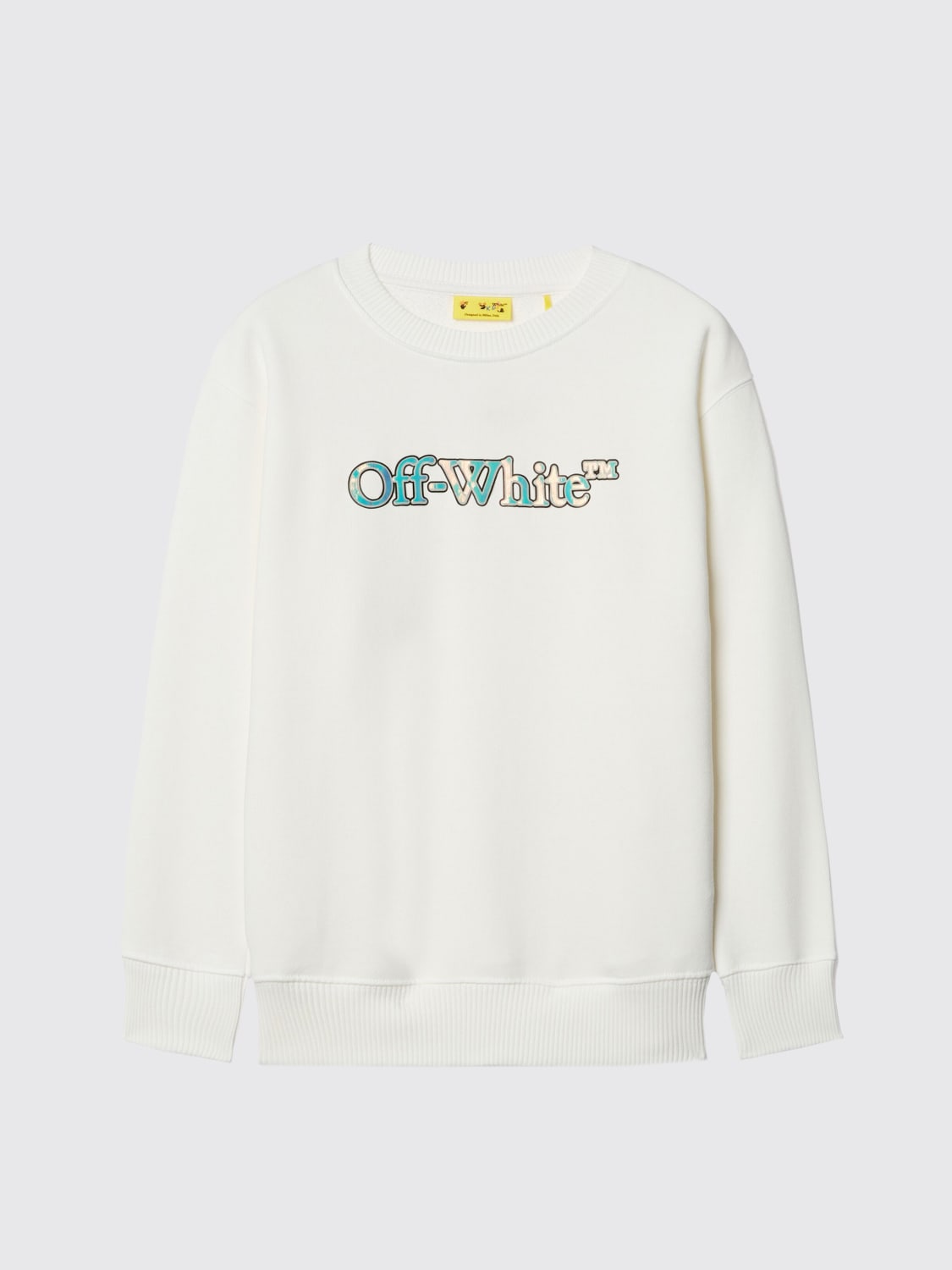 OFF-WHITE KIDS PULLOVER: Pullover kinder Off-white Kids, Weiß - Img 1
