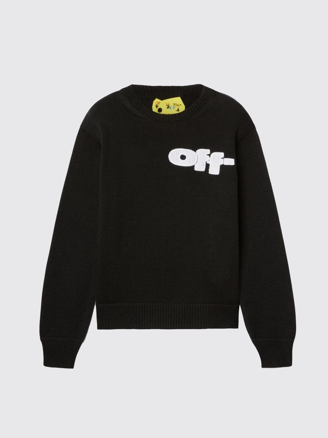 OFF-WHITE KIDS SWEATER: Sweater kids Off-white Kids, Black - Img 1