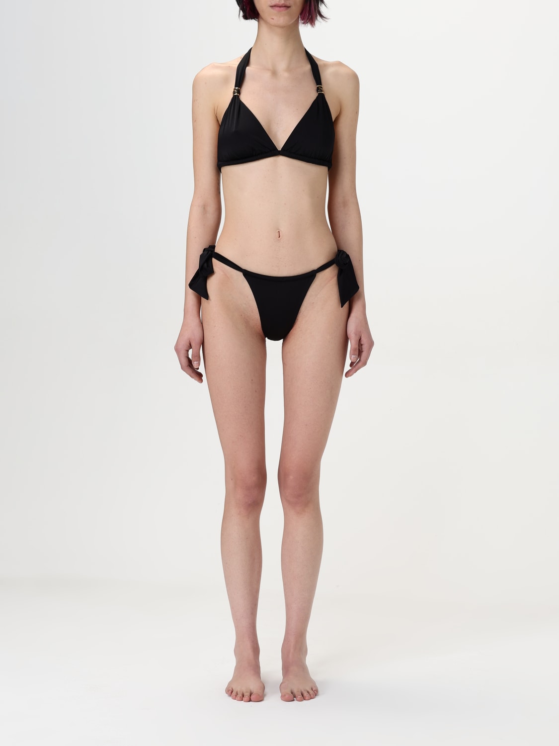 ELISABETTA FRANCHI SWIMSUIT: Swimsuit woman Elisabetta Franchi, Black - Img 1