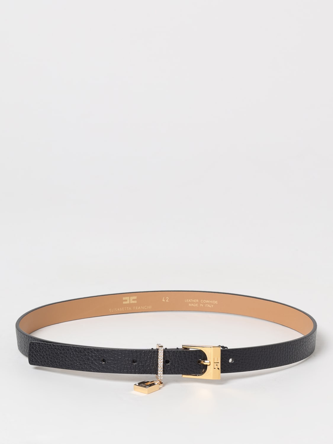 ベルト ELISABETTA FRANCHI Woman Belt Black CT10S 110 ELISABETTA FRANCHI: Belt woman - Black | Elisabetta Franchi