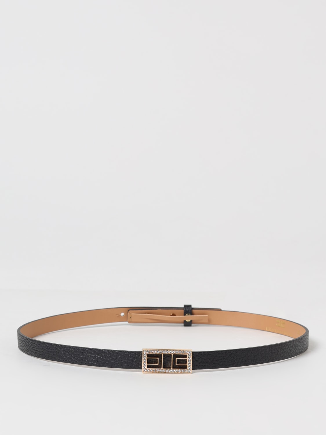 ELISABETTA FRANCHI BELT: Belt woman Elisabetta Franchi, Black - Img 1