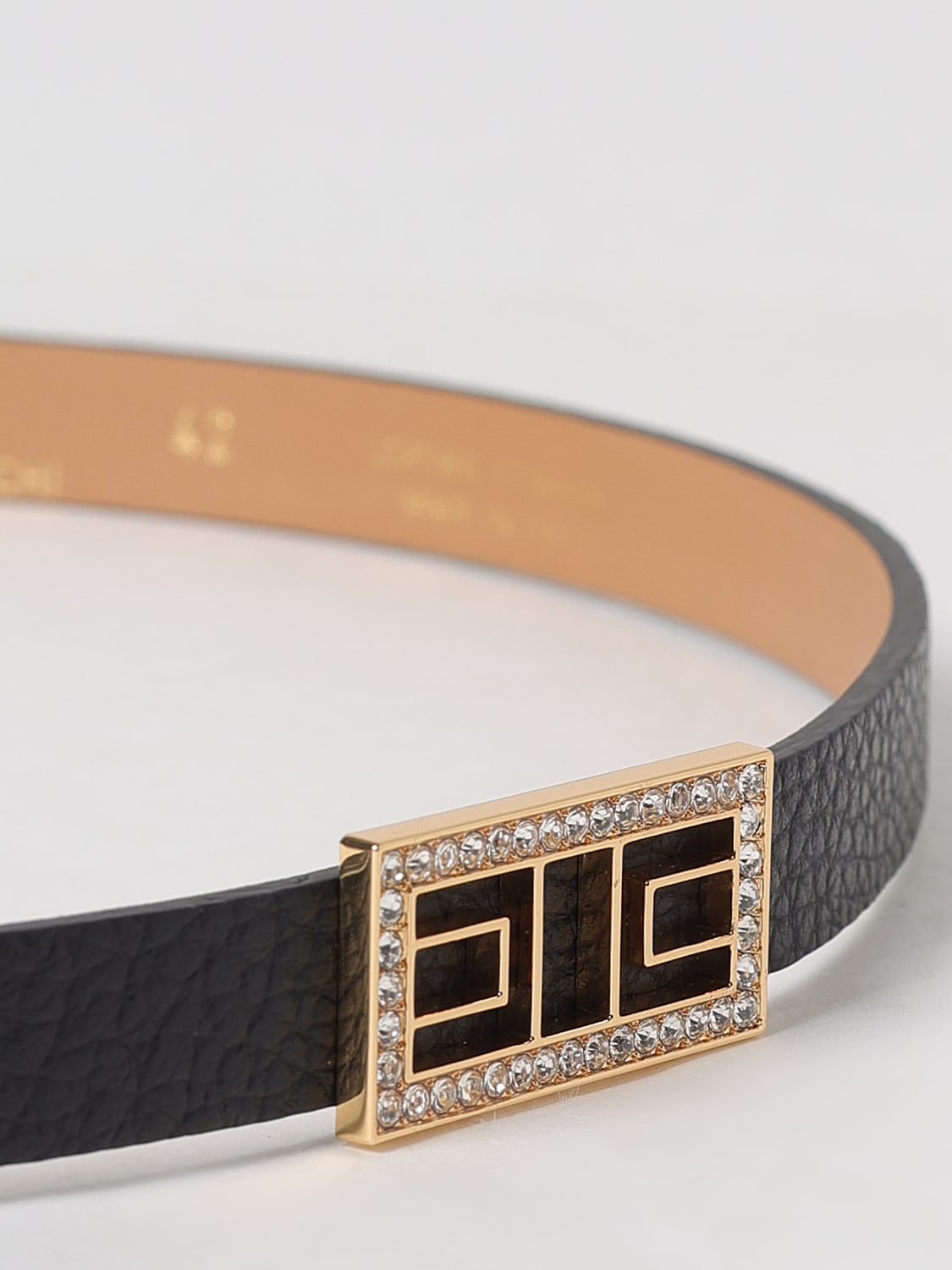 ELISABETTA FRANCHI BELT: Belt woman Elisabetta Franchi, Black - Img 2