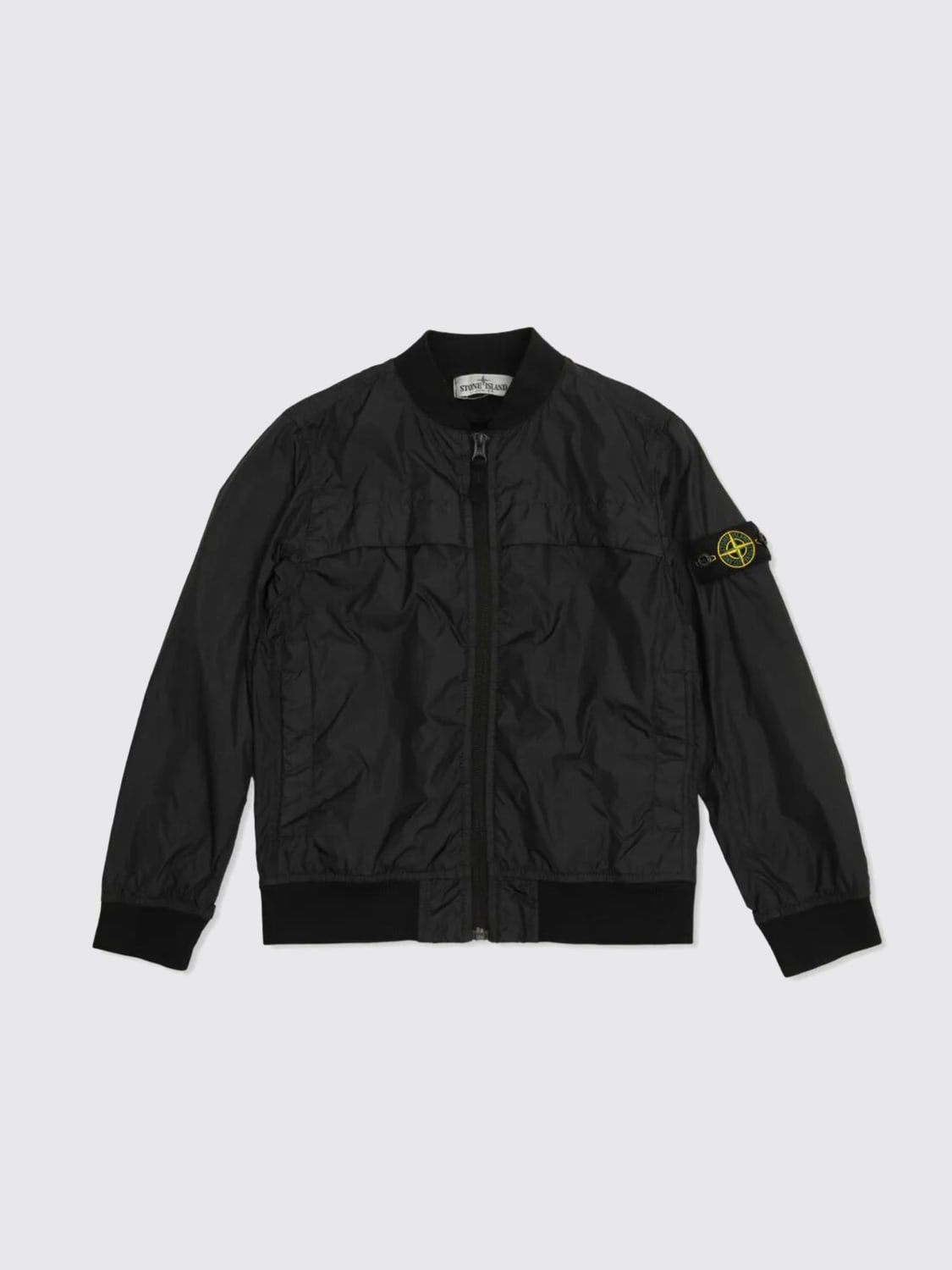 STONE ISLAND JUNIOR CHAQUETA: Chaqueta niños Stone Island Junior, Negro - Img 1