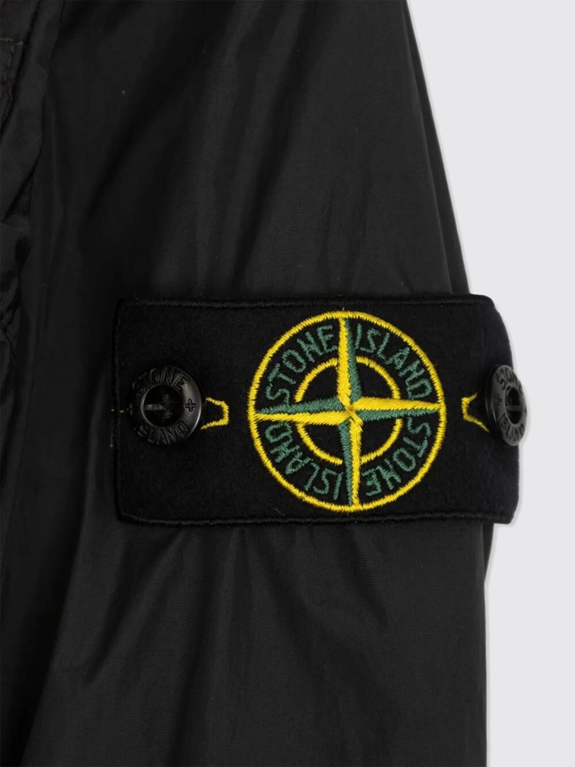 STONE ISLAND JUNIOR CHAQUETA: Chaqueta niños Stone Island Junior, Negro - Img 3