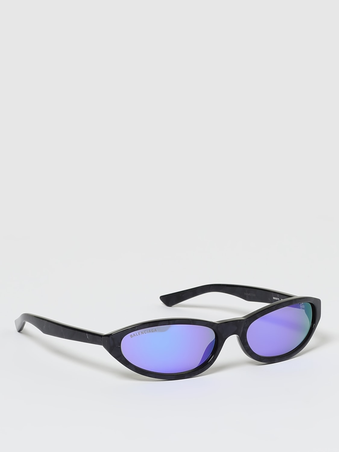 サングラス BALENCIAGA Woman Sunglasses Violet BB0007S 011 BB0007S sunglasses Violet | SmartBuyGlasses US