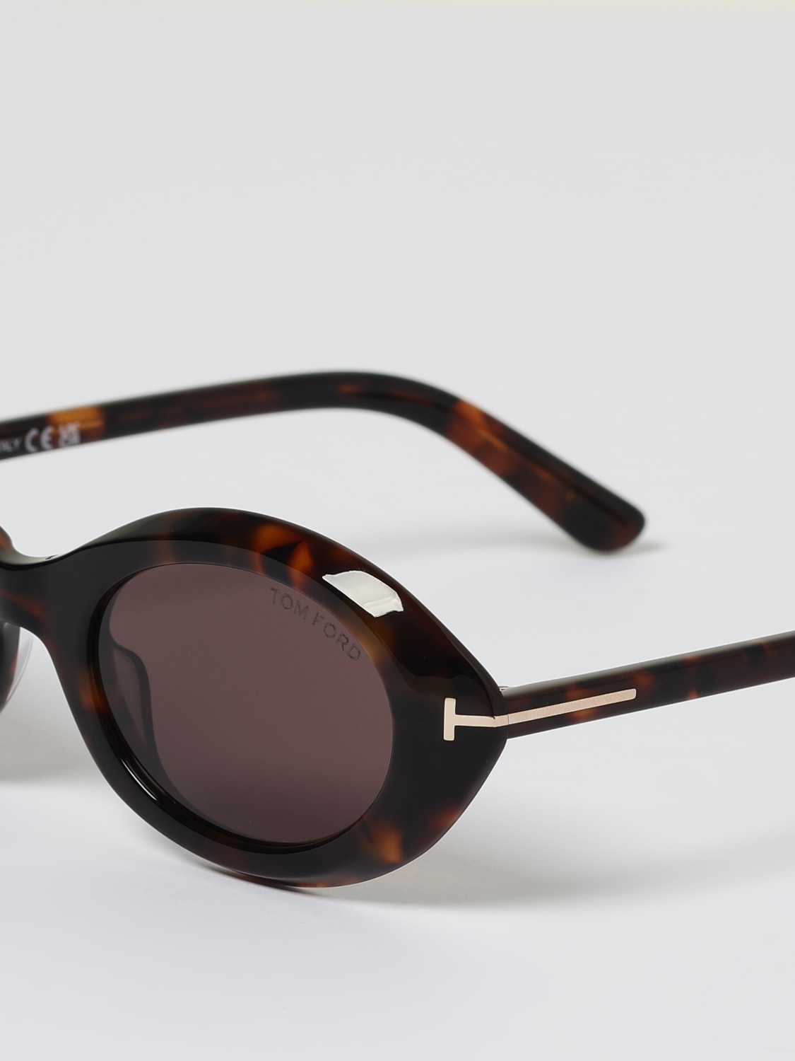 TOM FORD OCCHIALI DA SOLE: Occhiali da sole in acetato Carmen Tom Ford, Marrone - Img 5