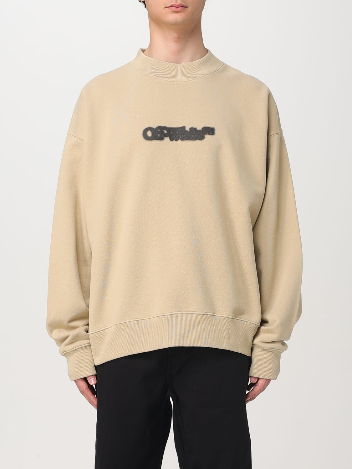 Tシャツ・カットソー OFF WHITE Men Hoodies OMBA054S24FLE0081001 Gray Heathergreyhoodieredrectangle_