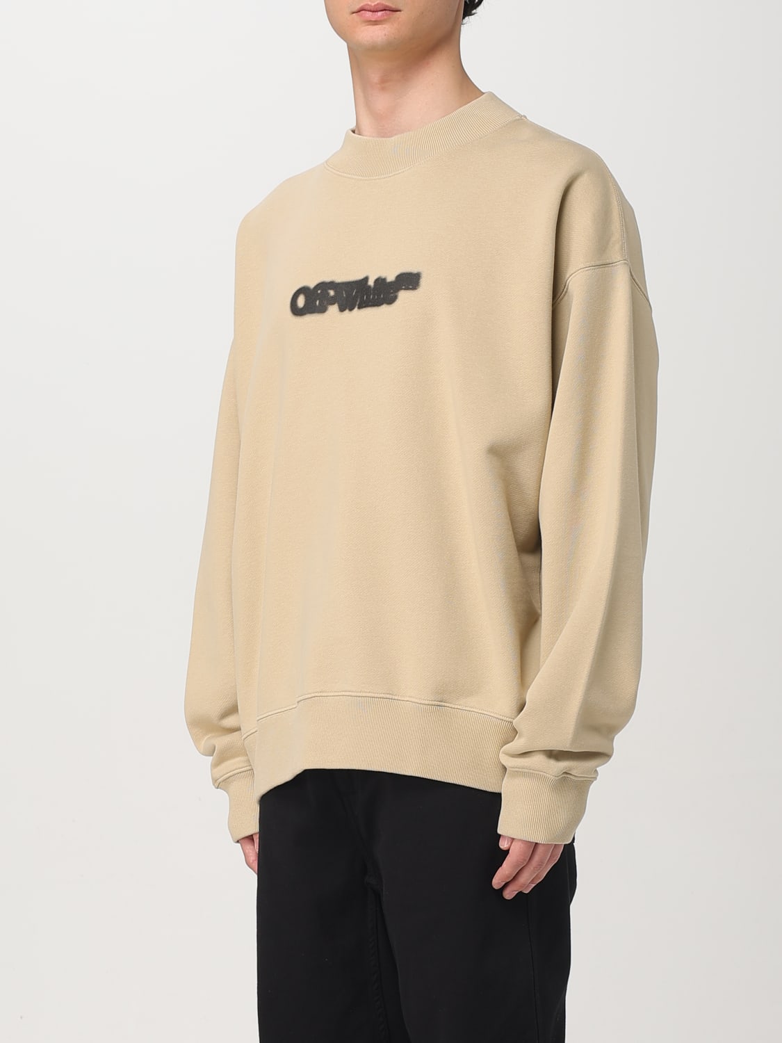 スウェット・トレーナー Off-White SWEATSHIRTS (OMBA054S25FLE008 1361) off white オフホワイト OFF-WHITE トレーナー スウェット